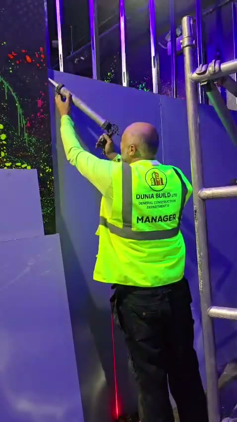 Acoustic Wall Installation, Liverpool during image 1
