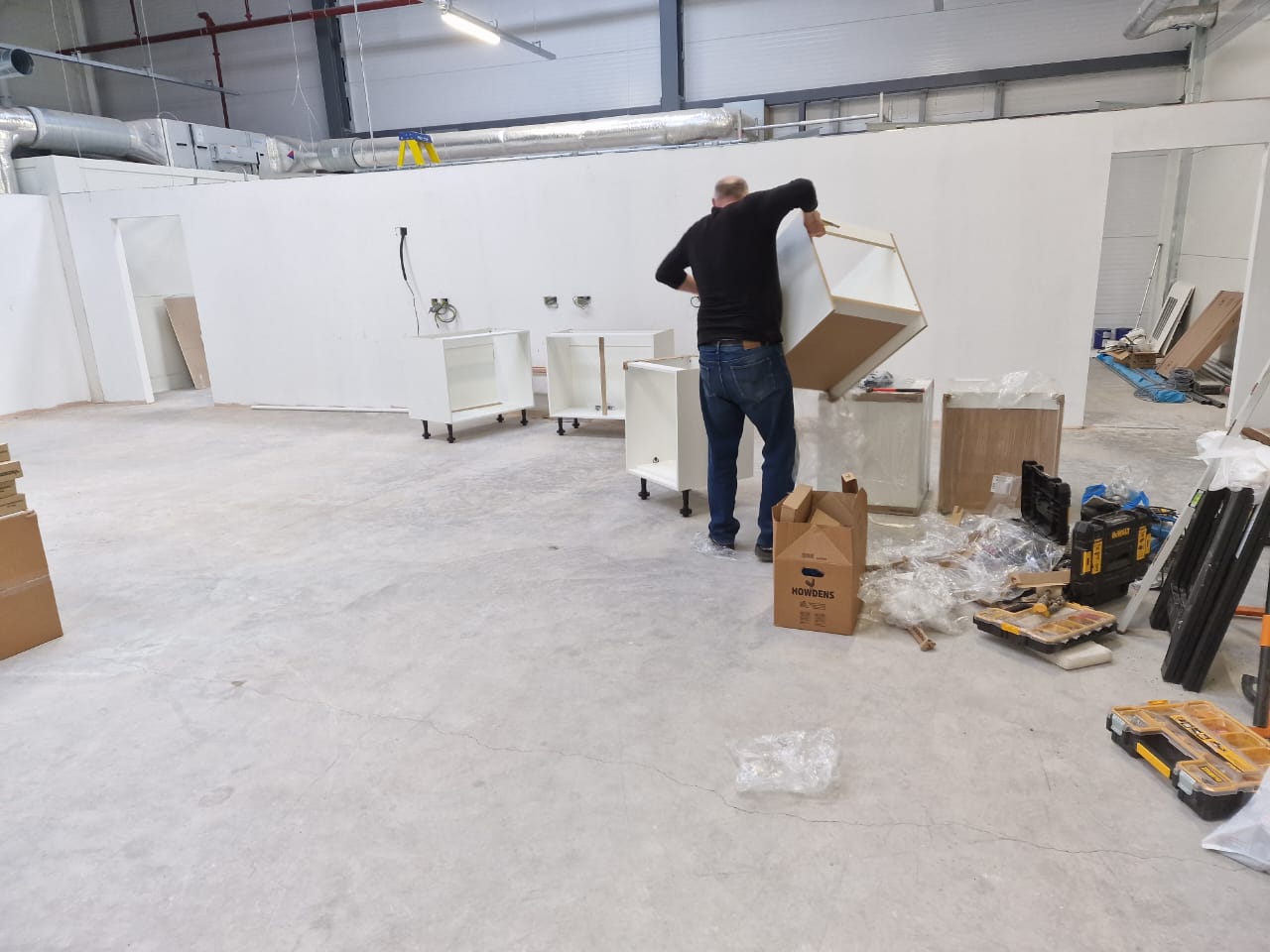 Factory Showroom Kitchen Fit-Out, Ellesmere Port during image 2