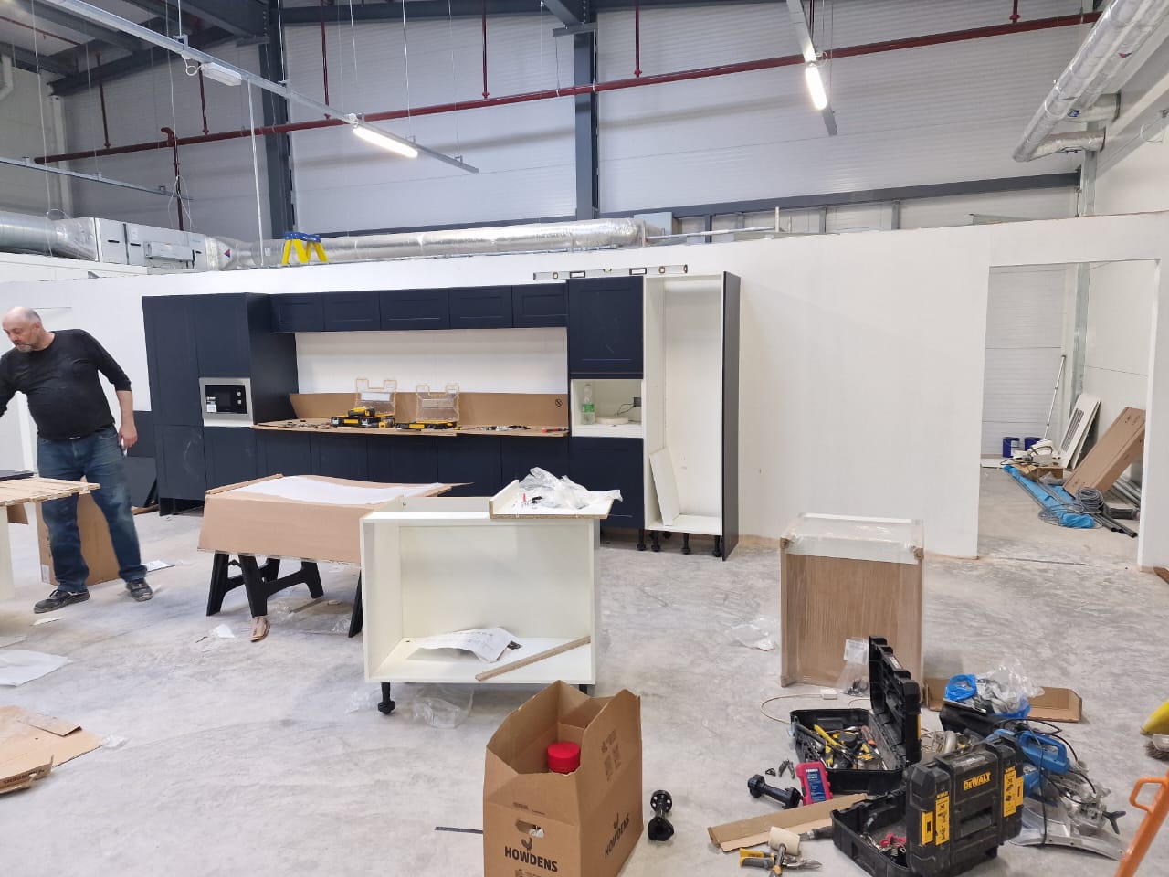Factory Showroom Kitchen Fit-Out, Ellesmere Port during image 3