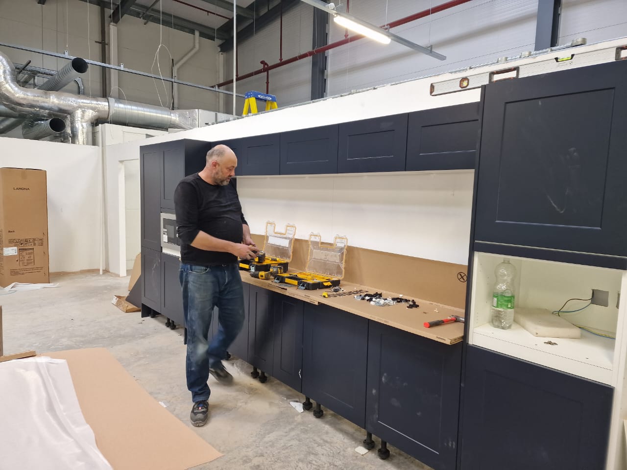 Factory Showroom Kitchen Fit-Out, Ellesmere Port during image 4