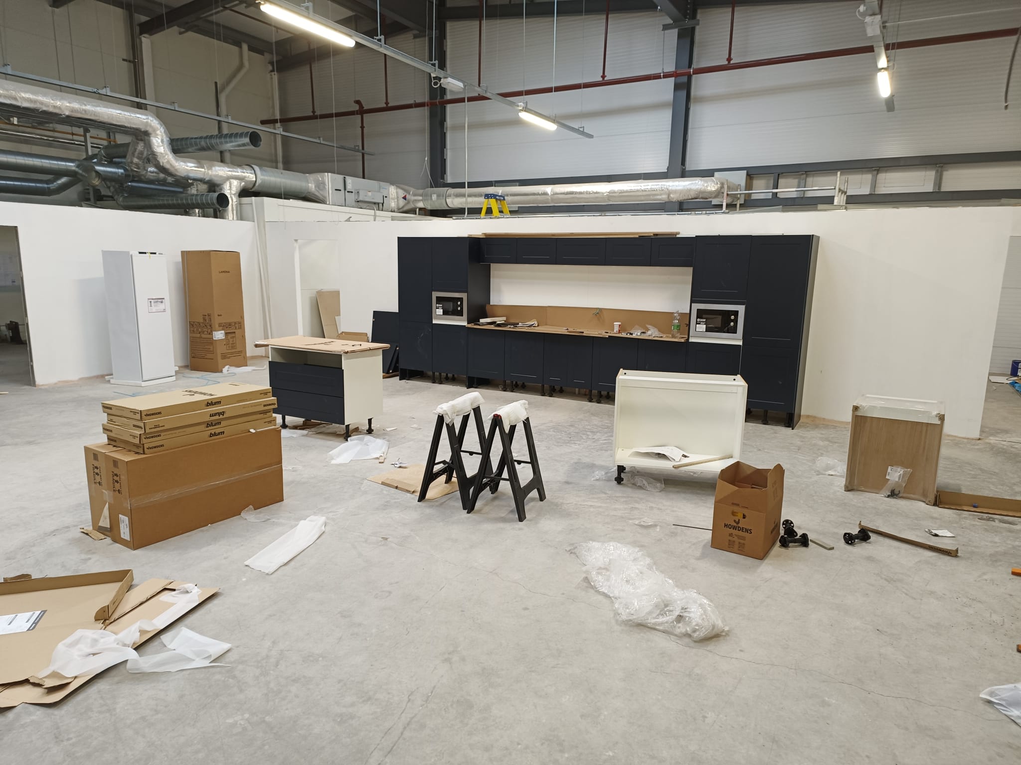 Factory Showroom Kitchen Fit-Out, Ellesmere Port during image 5