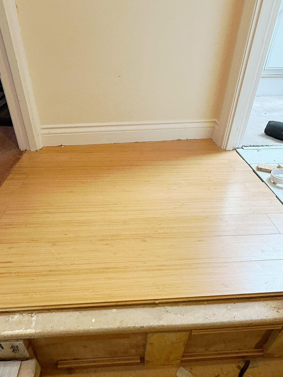 New Flooring and Matching Stair Cladding completed project image