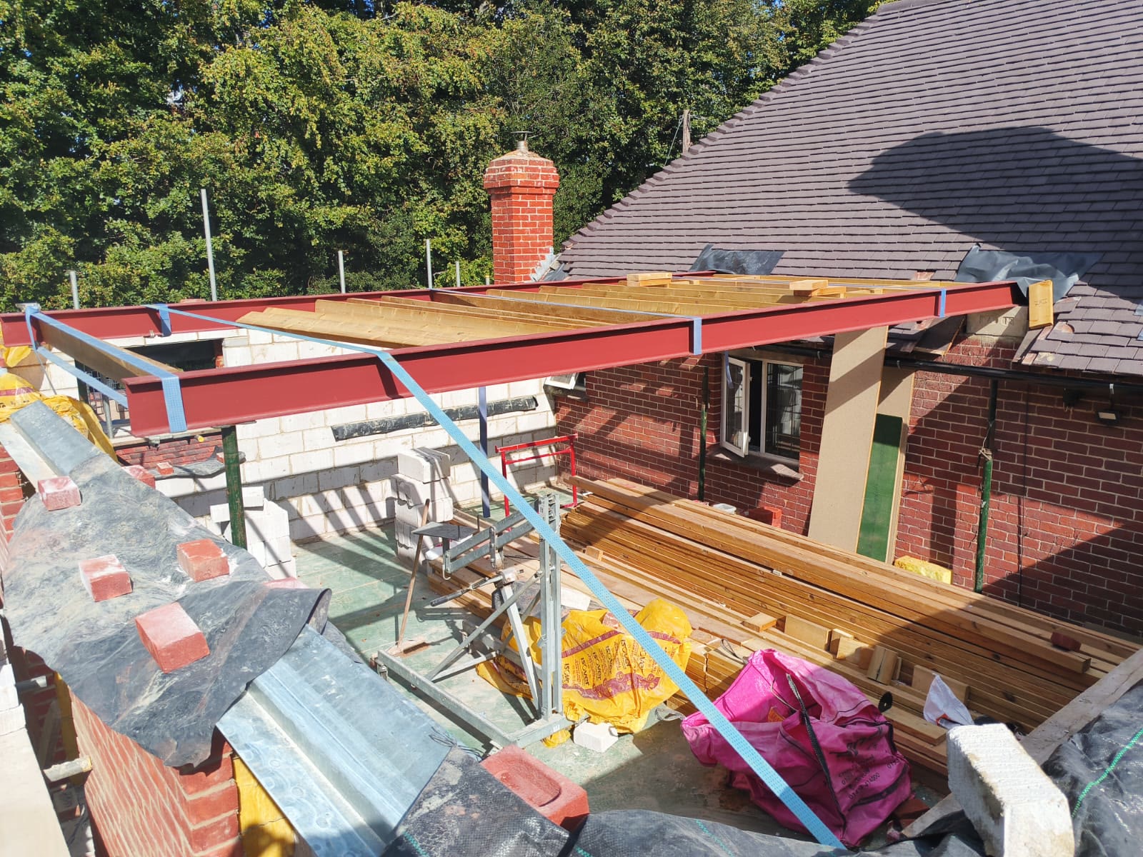 House Extension in Newbury (Work in Progress) during image 12