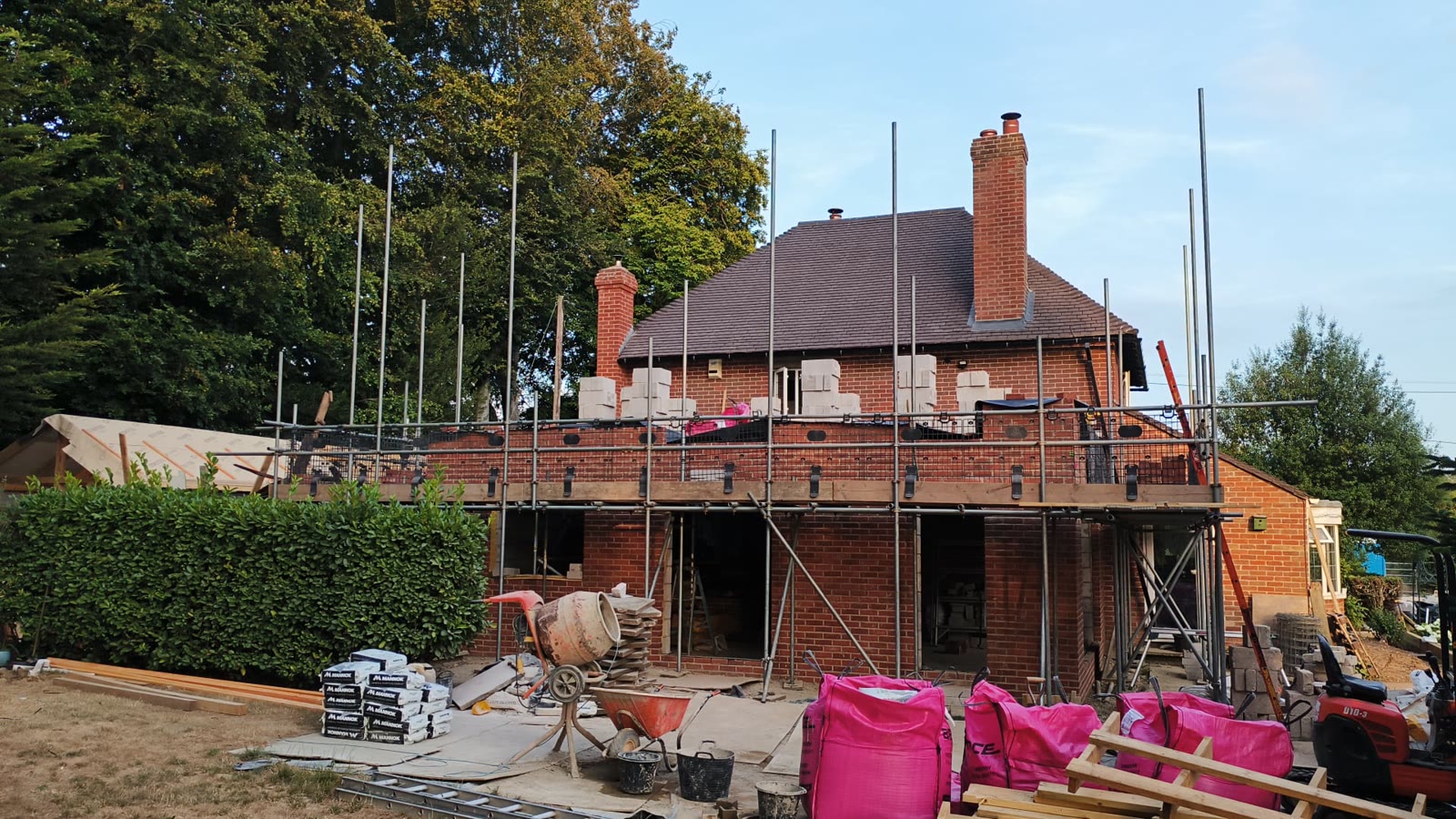House Extension in Newbury (Work in Progress) during image 17