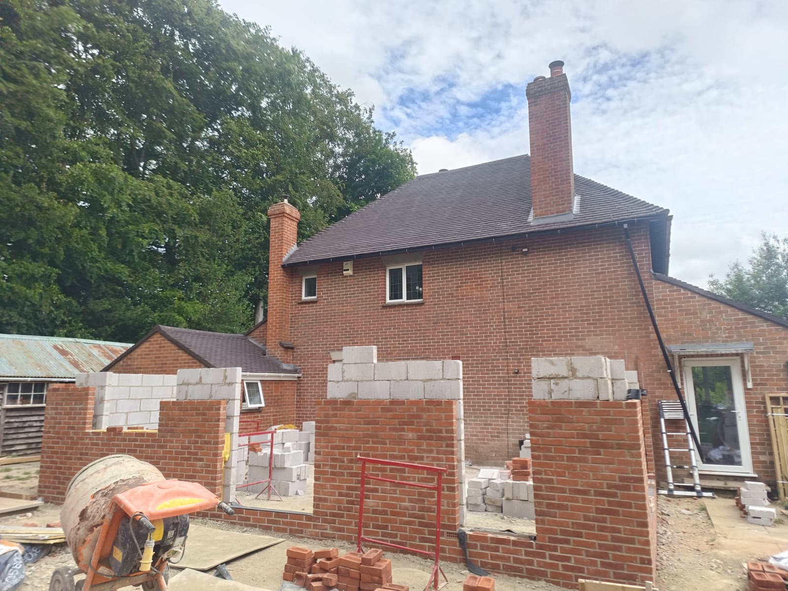 House Extension in Newbury (Work in Progress) during image 1