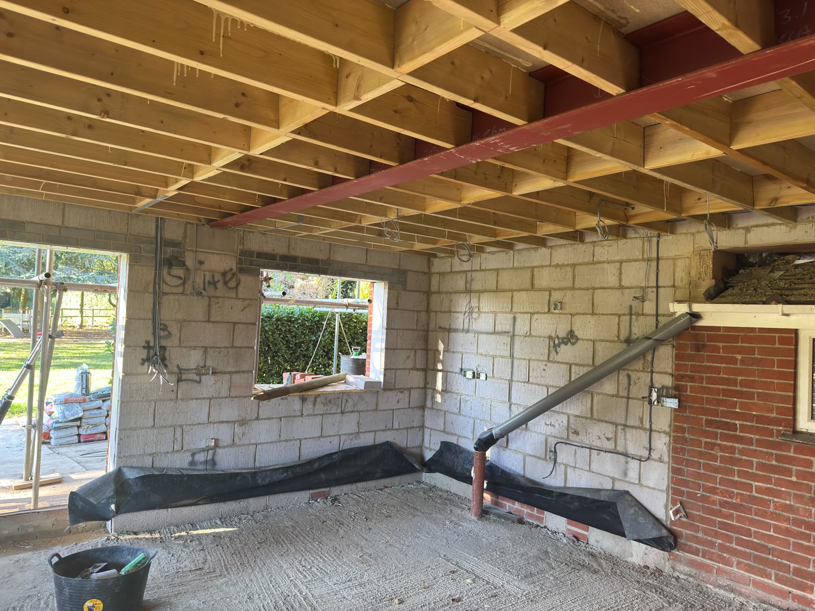 House Extension in Newbury (Work in Progress) during image 18