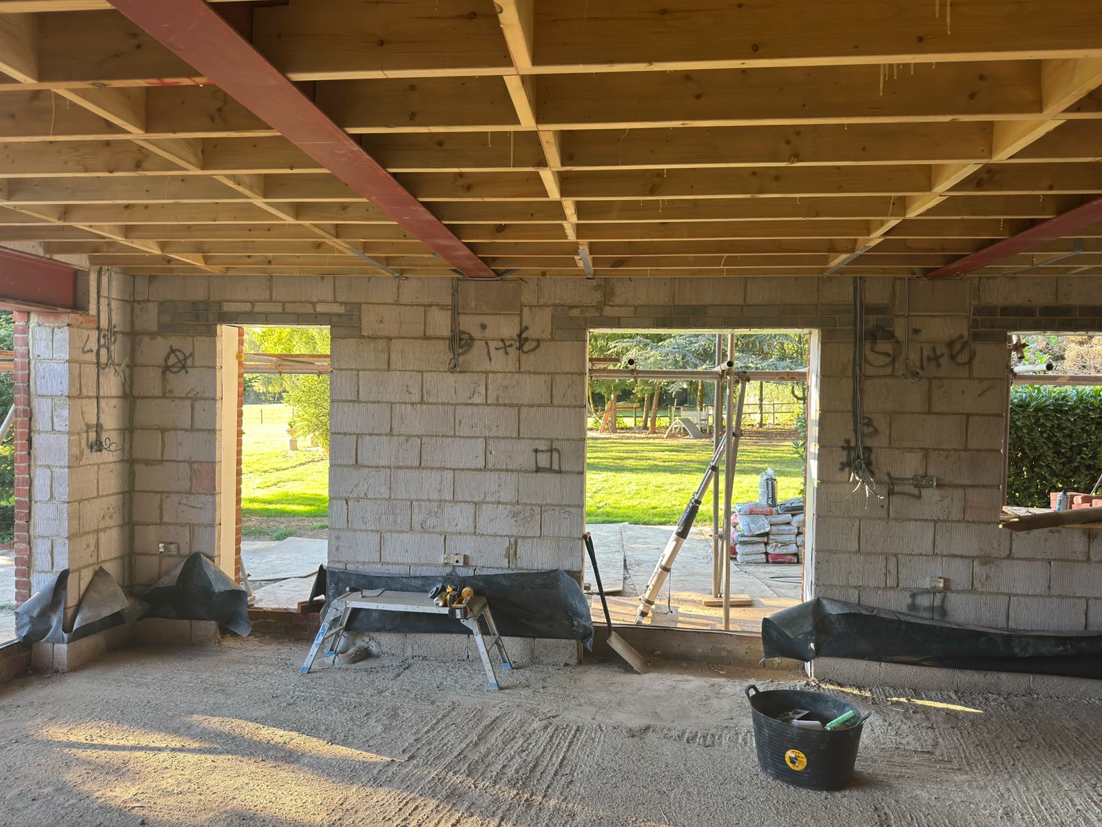 House Extension in Newbury (Work in Progress) during image 9
