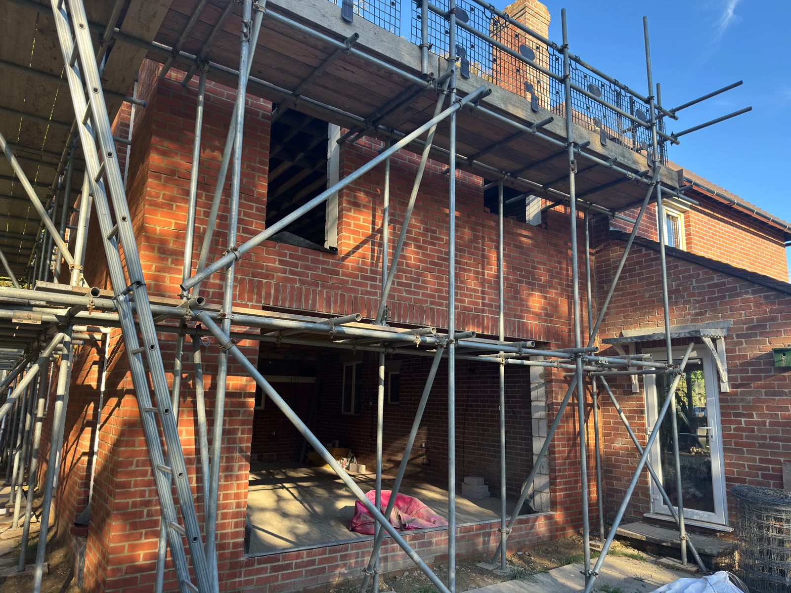 House Extension in Newbury (Work in Progress) during image 4