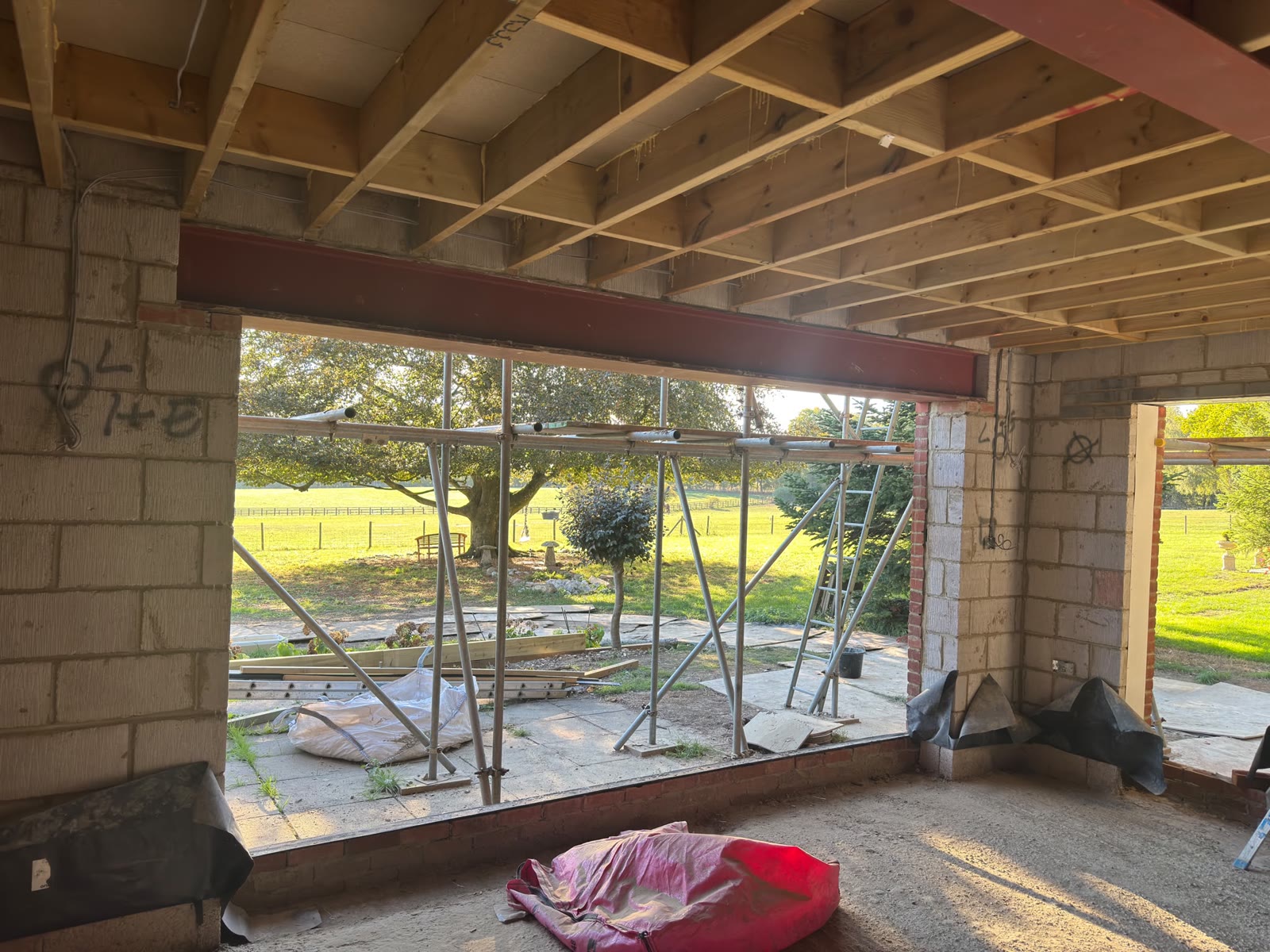 House Extension in Newbury (Work in Progress) during image 8