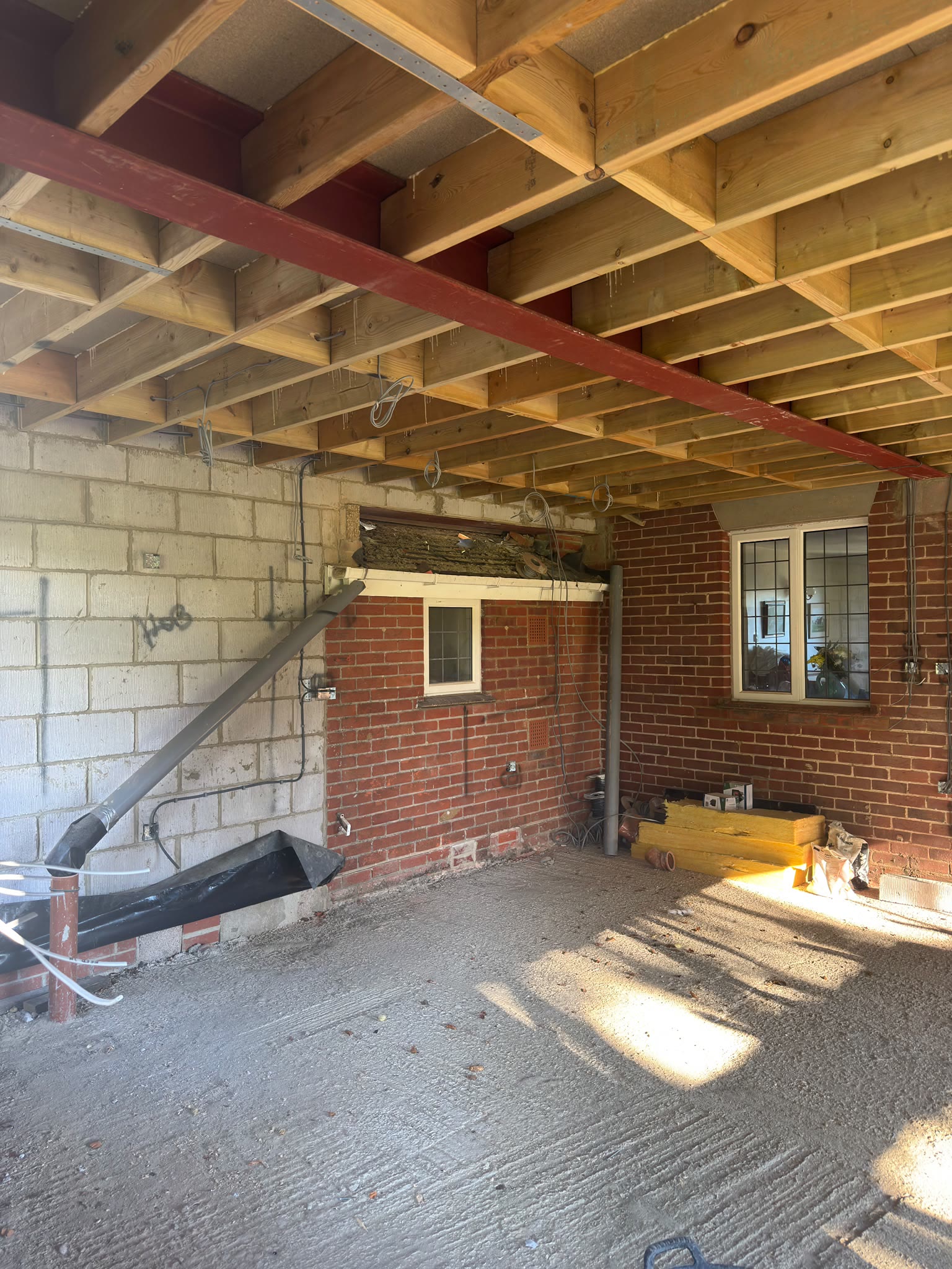 House Extension in Newbury (Work in Progress) during image 15